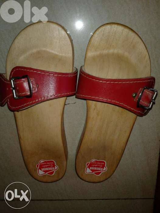 wooden sandal for bath new made in germany 0