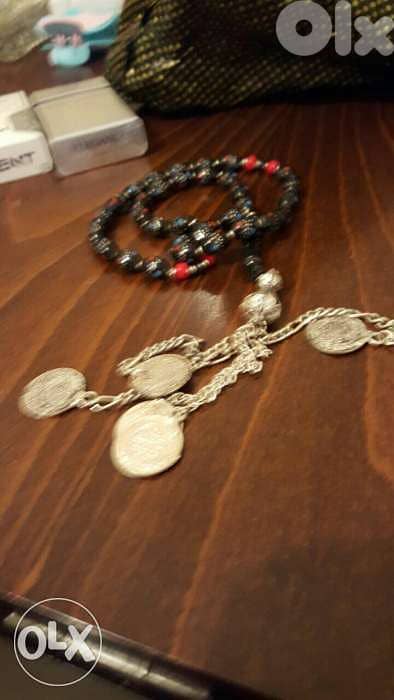 مسبحة يسر شرابة فضة 1