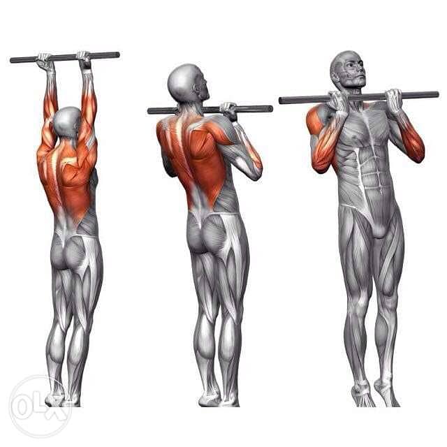 Bar Door Pull-up Exercise Training Bar Indoor Sport 2