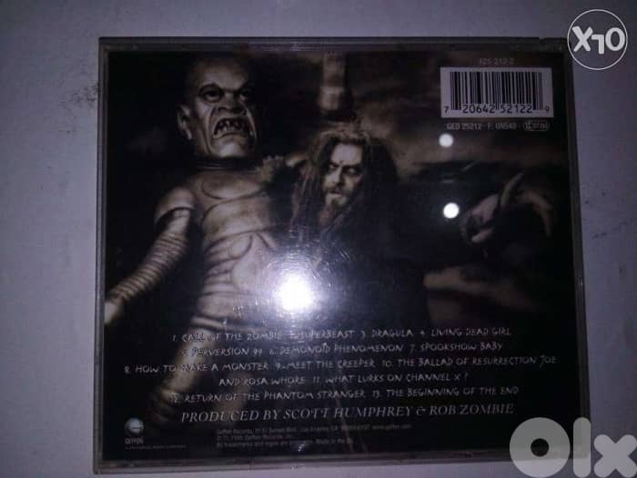 Rob zombie hellbilly deluxe original cd 1