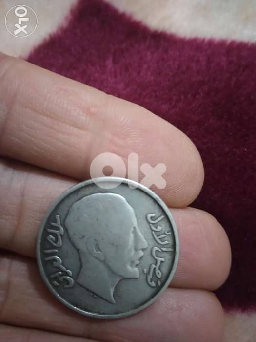 King Faysal The first king of Iraq Silver Coin year 1931 0