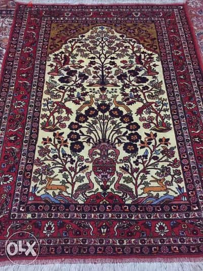 سجادة عجمية. شغل يدوي صوف. persian carpet. tapis. Hand made