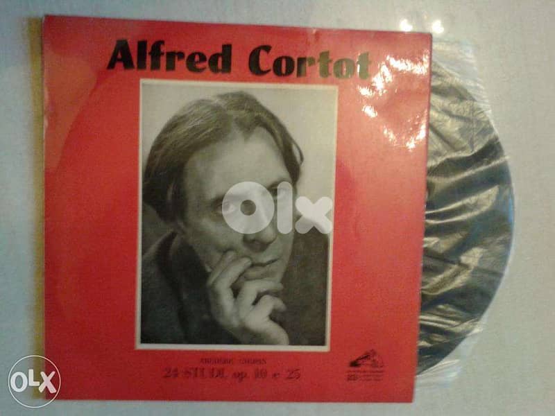 alfred cortot piano chopin vinyl lp 1