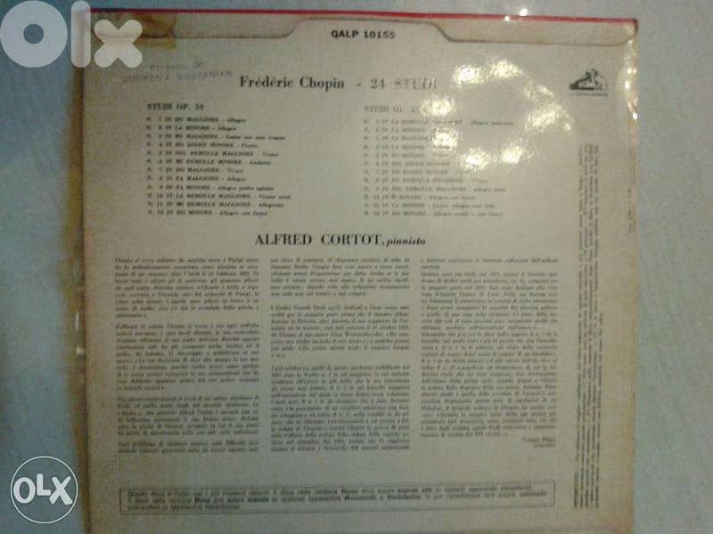 alfred cortot piano chopin vinyl lp 2