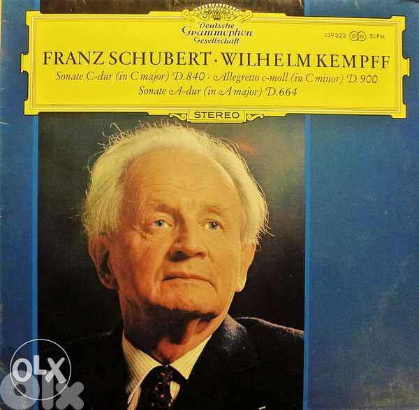 franz Schubert, Wilhelm Kempff vinyl lp 0
