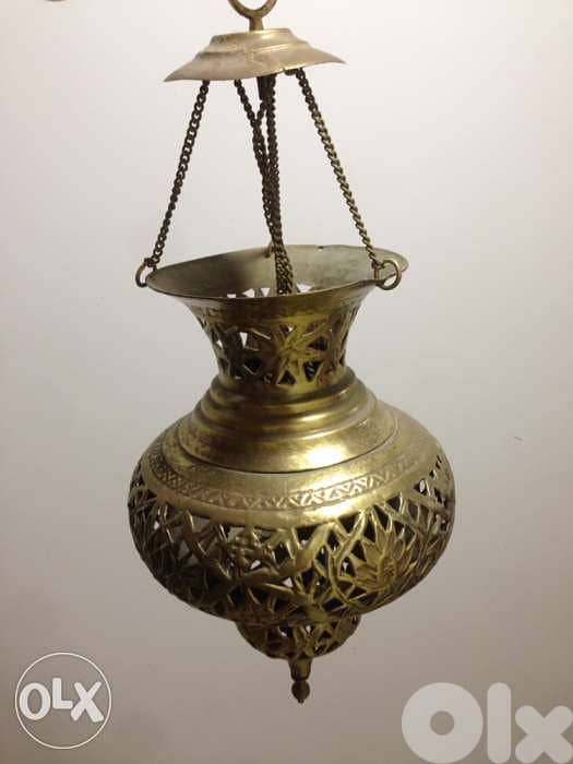 antique vintage arab lampadere براص لامبادير 0