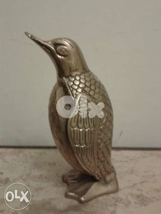 copper pinguin arabic carving 14*7 cm 0