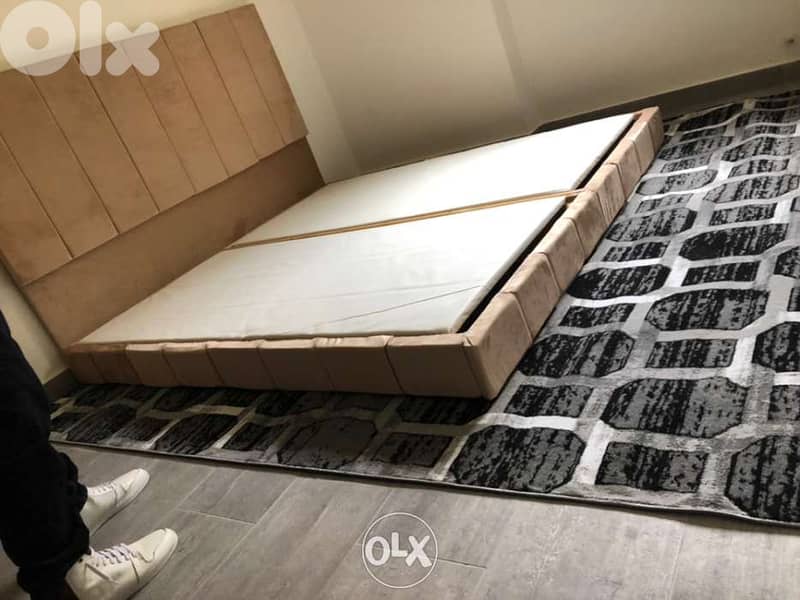 تخت منجد مجوز Double bed 0