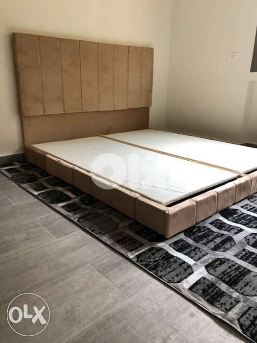 تخت منجد مجوز Double bed 1