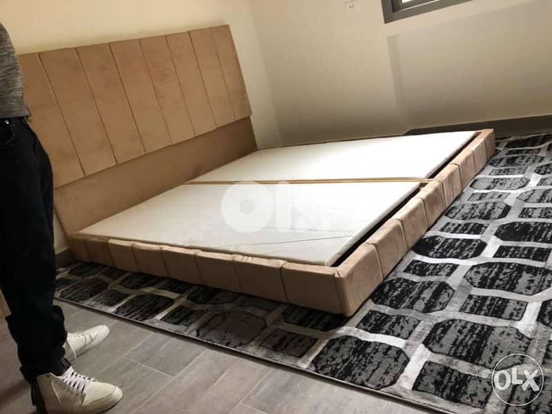 تخت منجد مجوز Double bed 2
