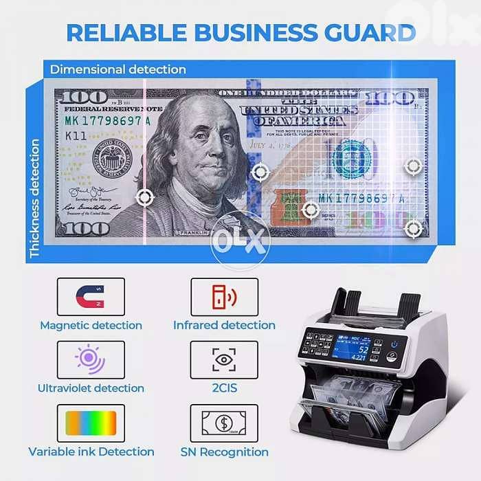 New Board Money counter and detector high quality 1