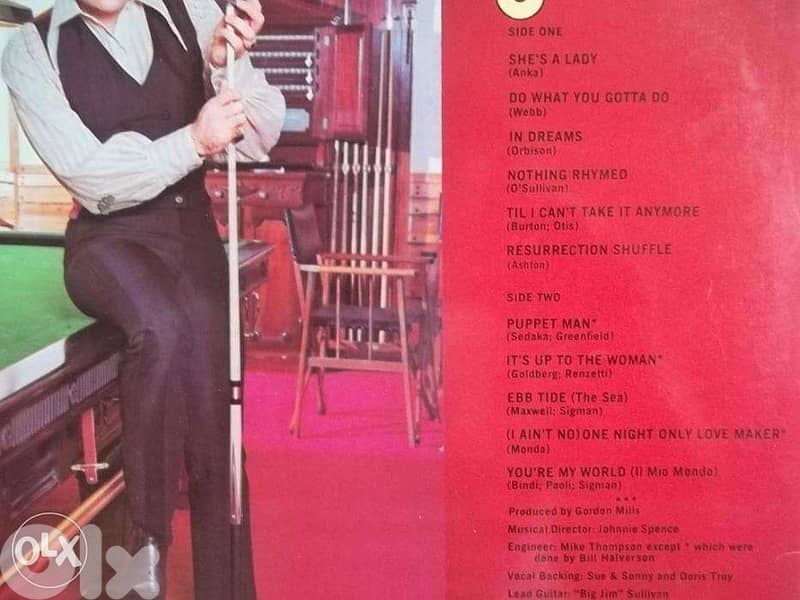 tom jones shes 'a lady vinyl 1
