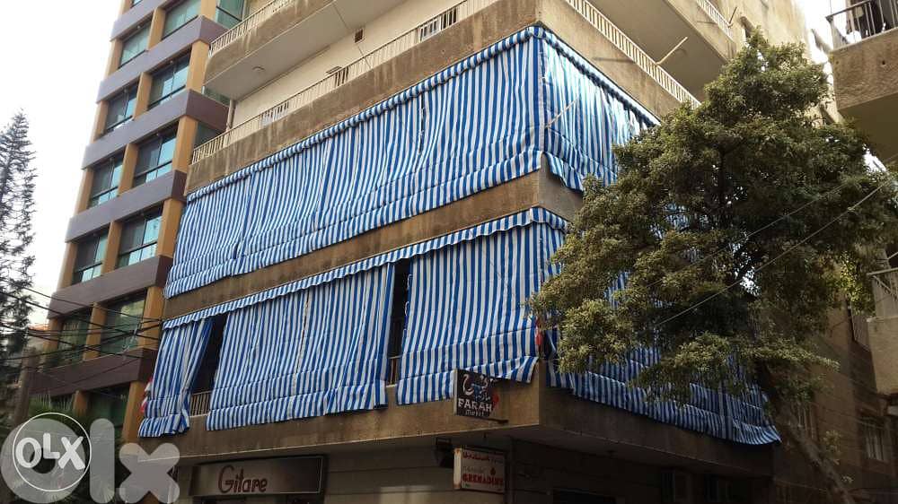Exterior curtain, tent. , Nylon خيم و برادي خارجي ج 1