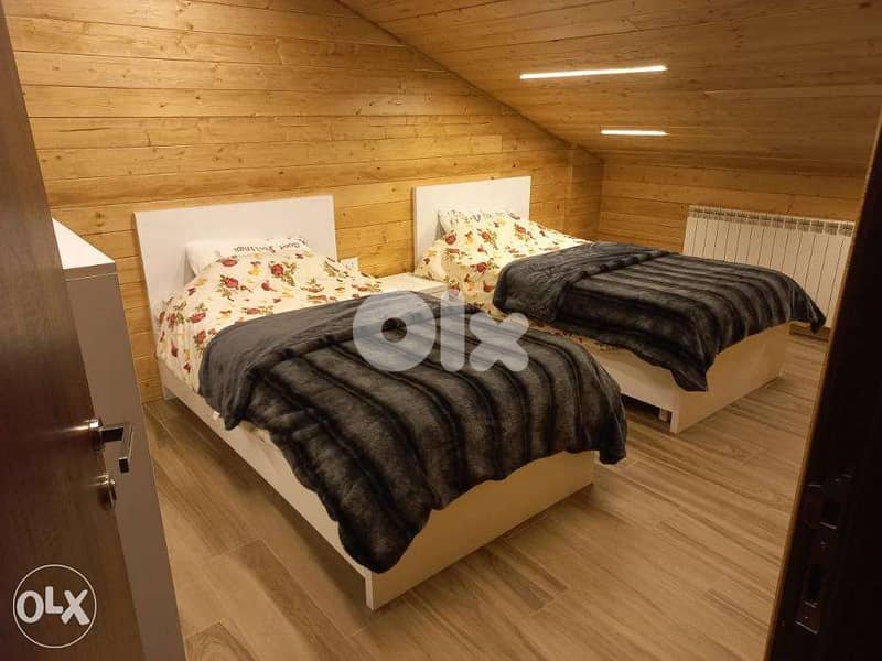 L08980-High-end Furnished Chalet For Rent in Faraya 2