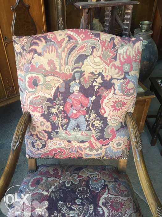 antique chair, hand made 1