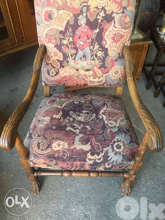 antique chair, hand made 2