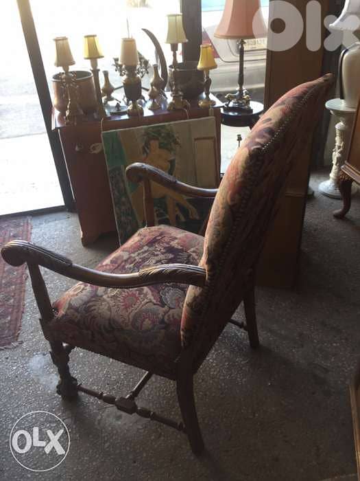 antique chair, hand made 4