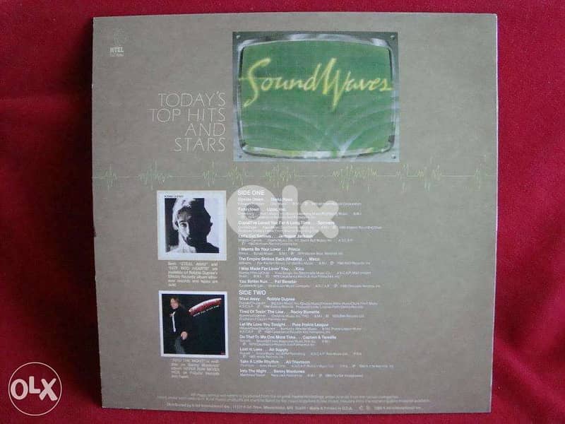 sound waves top hits vinyl lp 2