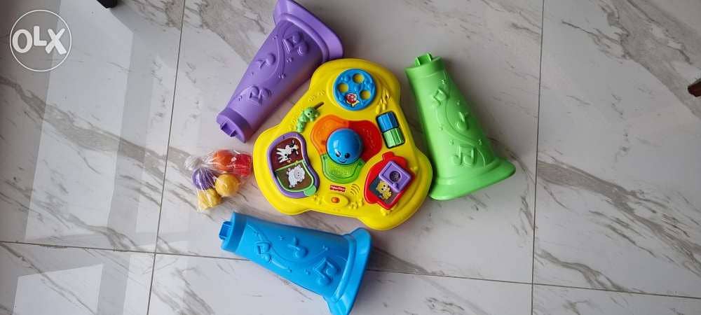 Lights and sounds activity table 1