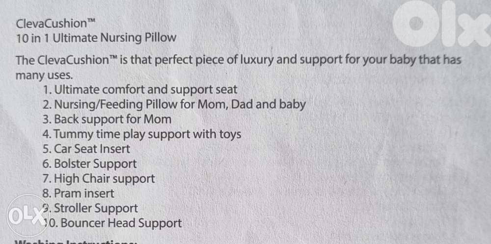 Nursing pillow 10 uses in 1 4