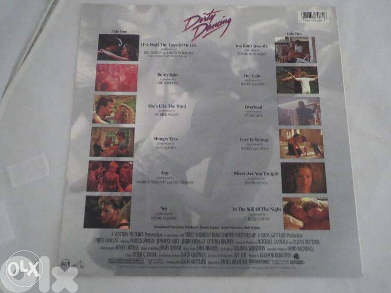dirty dancing vinyl lp 2