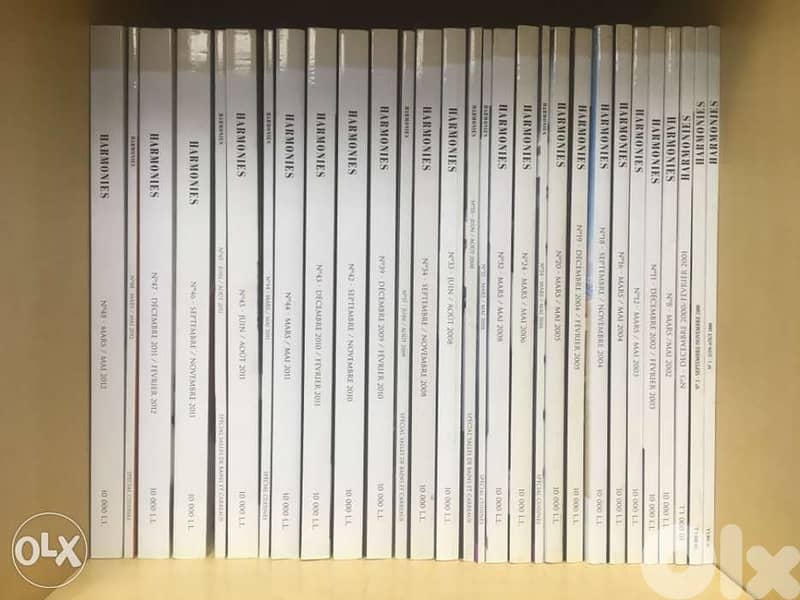 magazines Harmonies lot de 41 magazines + 16 speciaux 0
