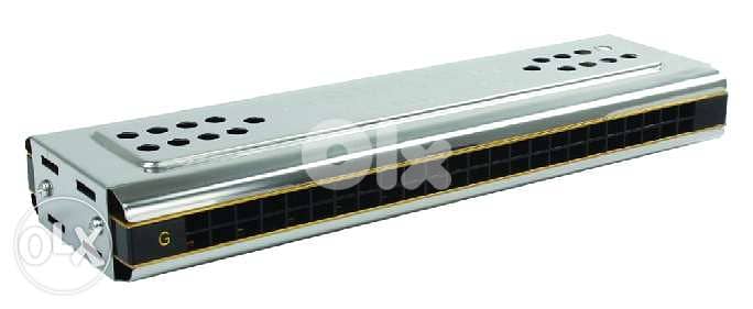 Brand New 24 Holes Dual-Sided Harmonica Musical Instrument 0
