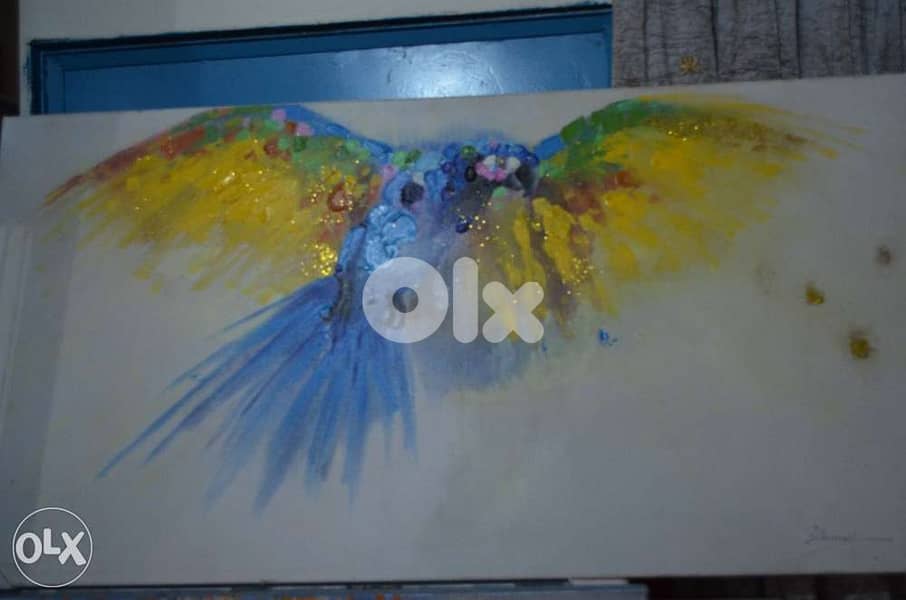 A handmade 0ilpaint 0