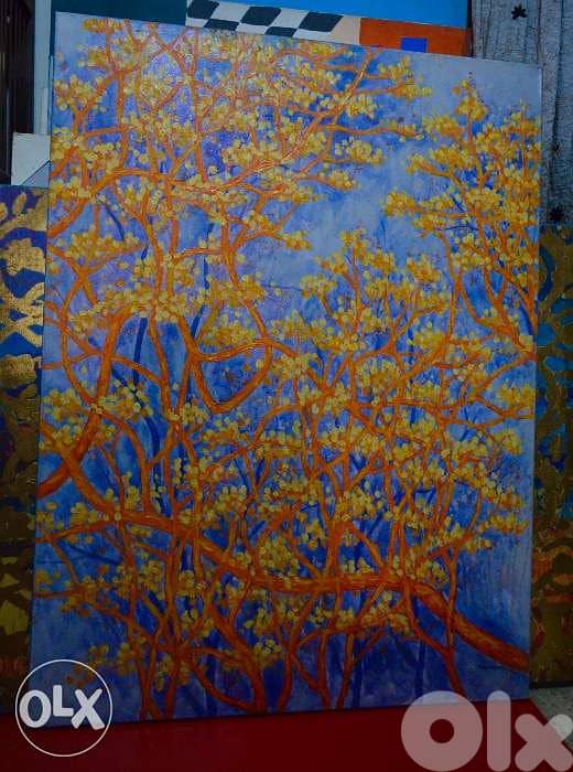 A handmade 0ilpaint 1