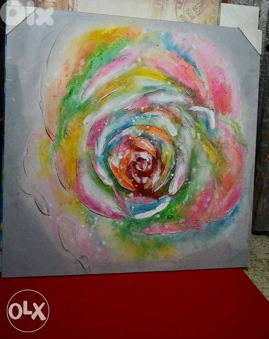 A handmade 0ilpaint 2