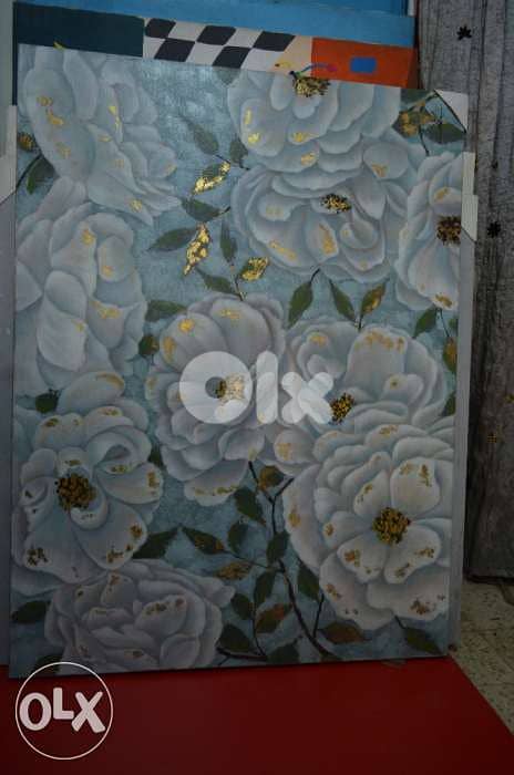 A handmade 0ilpaint 3