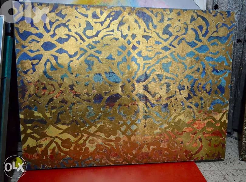 A handmade 0ilpaint 5