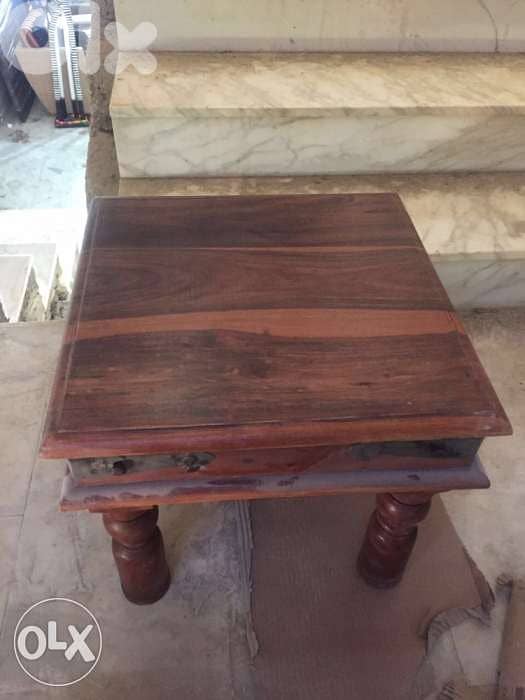 solid wood table 2