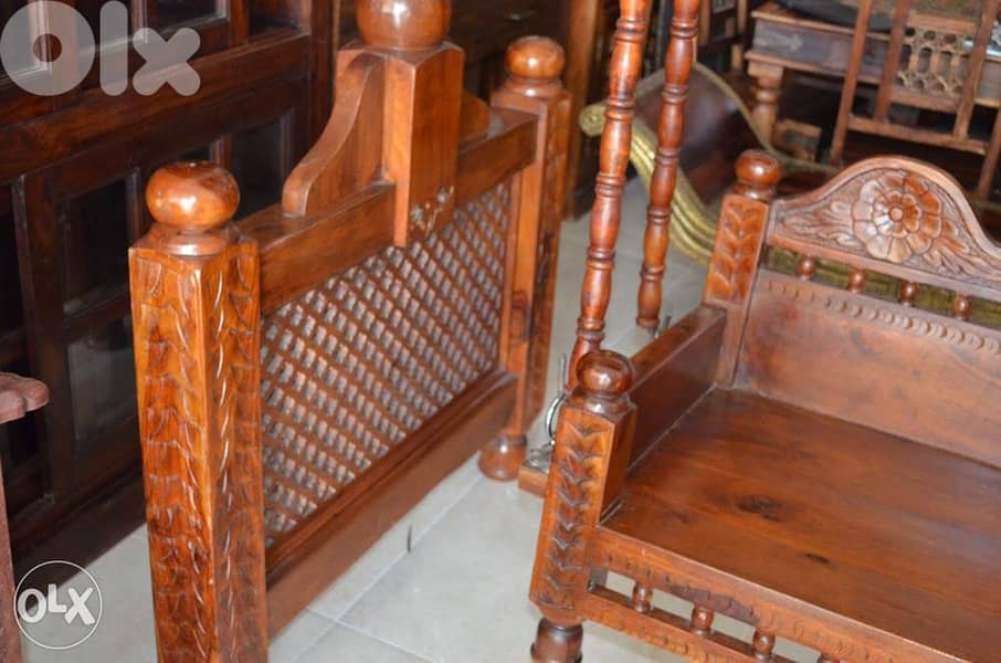 a solid wood swing 3
