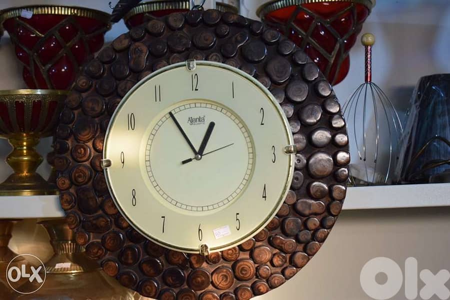 wooden clock handmade 0