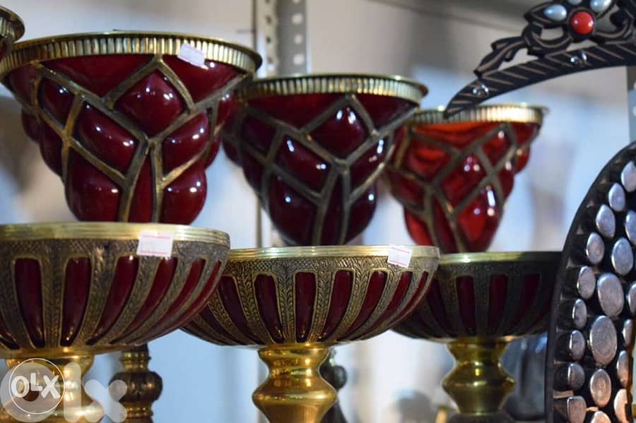 copper and glass masterpiece vase 0