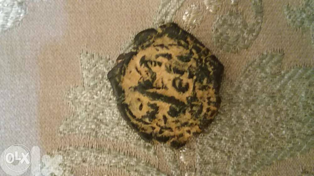 Byzantine Roman Monk Bronze Coin 25mm Diameter around 1500 years 0