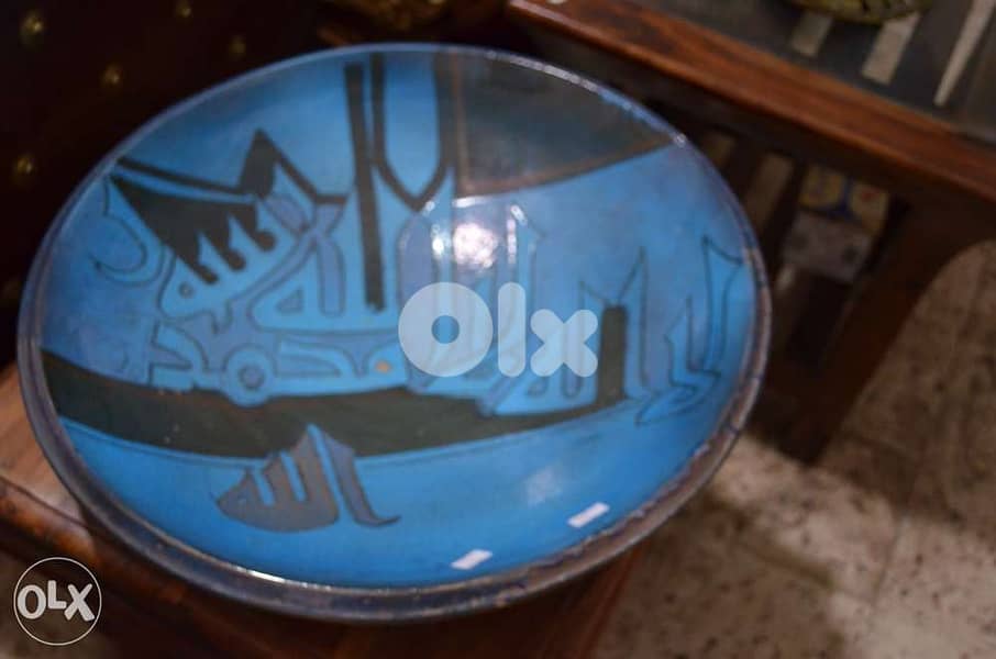 islamic plate handmade 0