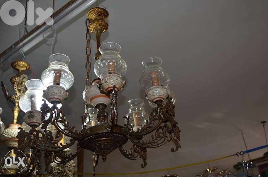 copper lighting antique 3