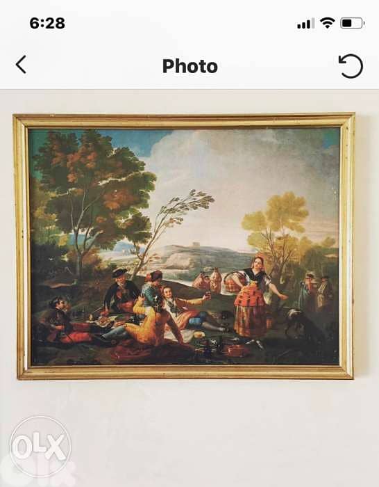 Goya Oil painting Replica on canvas 2