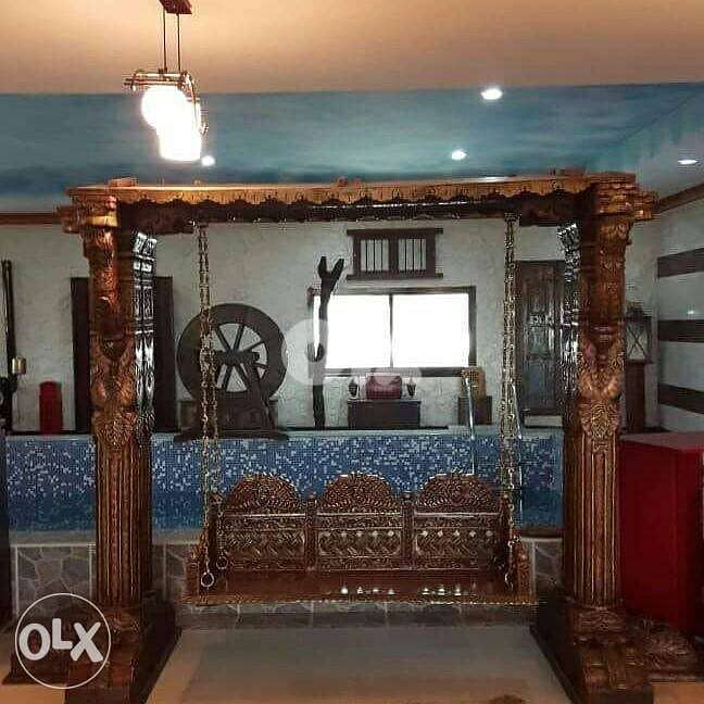 solid wood swing handmade 1