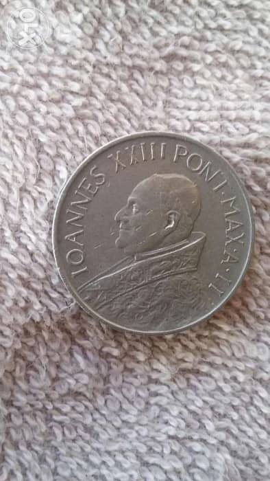 Vatican Coin Pope Loannes XXIII Almunium coin year 1960 0
