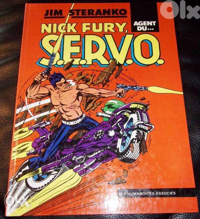 jim steranko 1979 marvel nick fury S. E. R. V. O humanoides associes 0