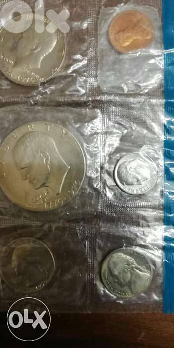 Set of Six USA Coins for the 200th Anniversary of the independence 1