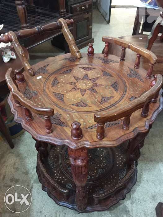 teak wood carriage 0