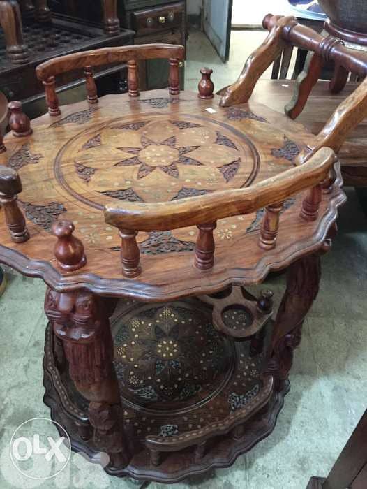 teak wood carriage 2