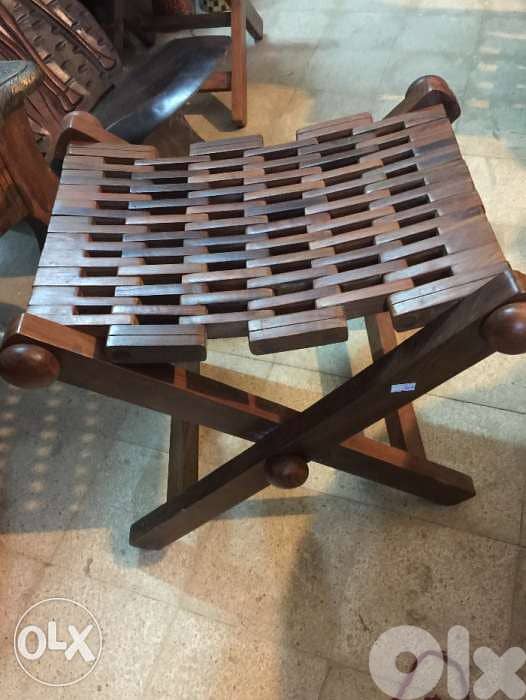 flexible teak chair 0