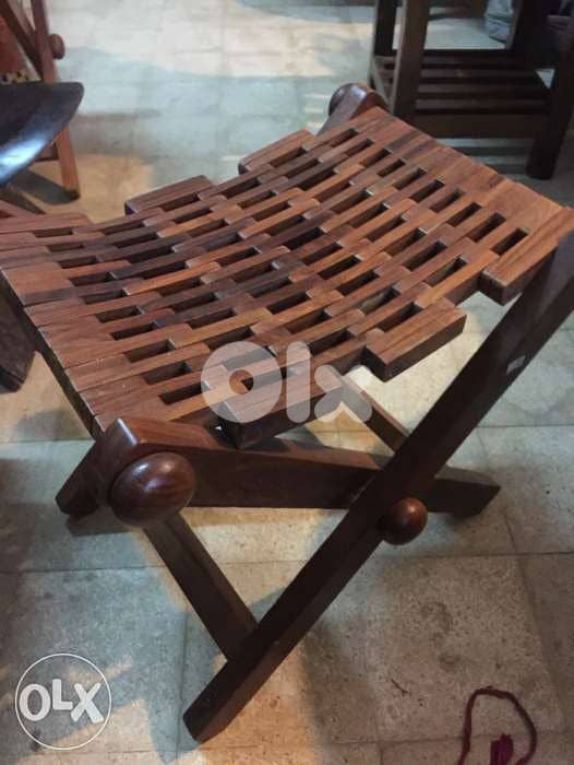 flexible teak chair 1