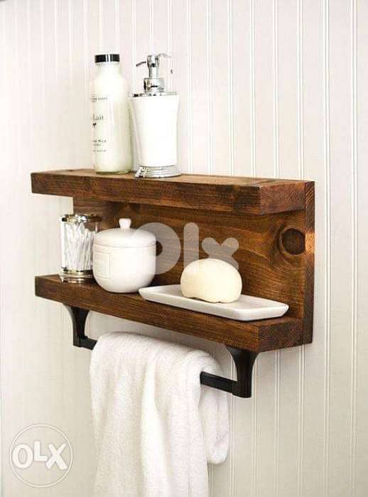 Small wood cute key organizer ستاند صغير للمفاتيح خشب 1