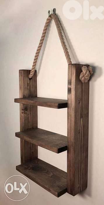 Small wood cute key organizer ستاند صغير للمفاتيح خشب 2